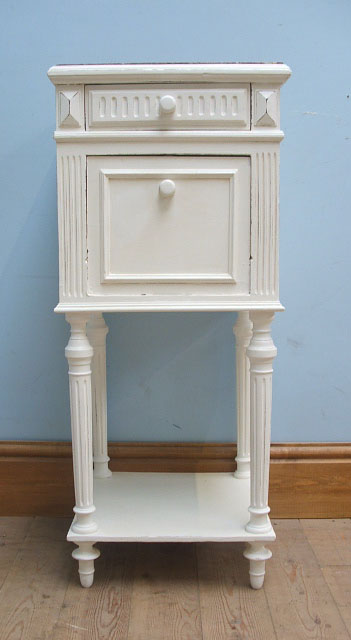 Antique French Bedside Table